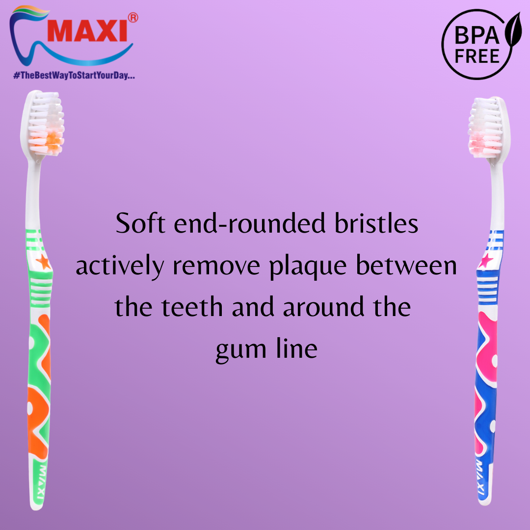 MAXI Zebra Toothbrush.