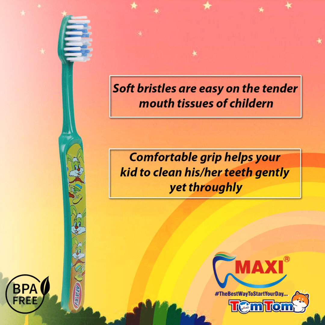 MAXI TomTom Junior Toothbrush.